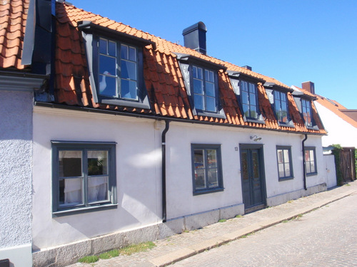 Visby city wall/fortress.